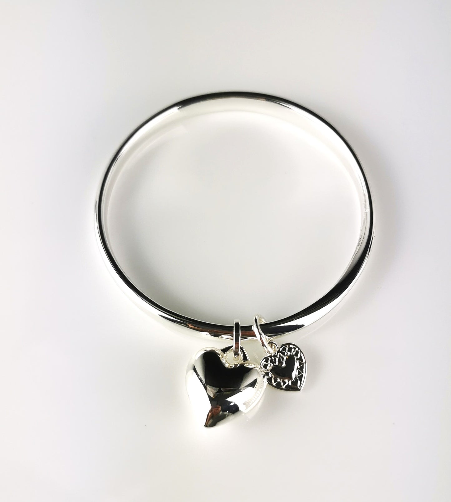 The Millie Bangle-Silver