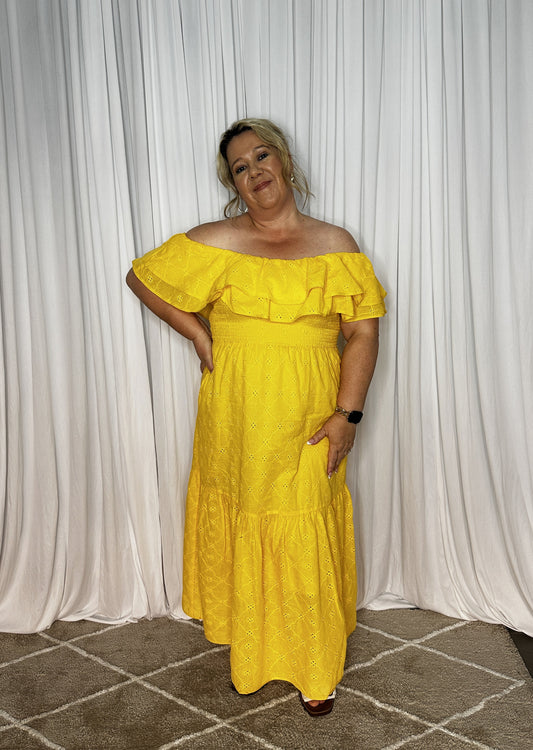 Lenny Ruffle Dress