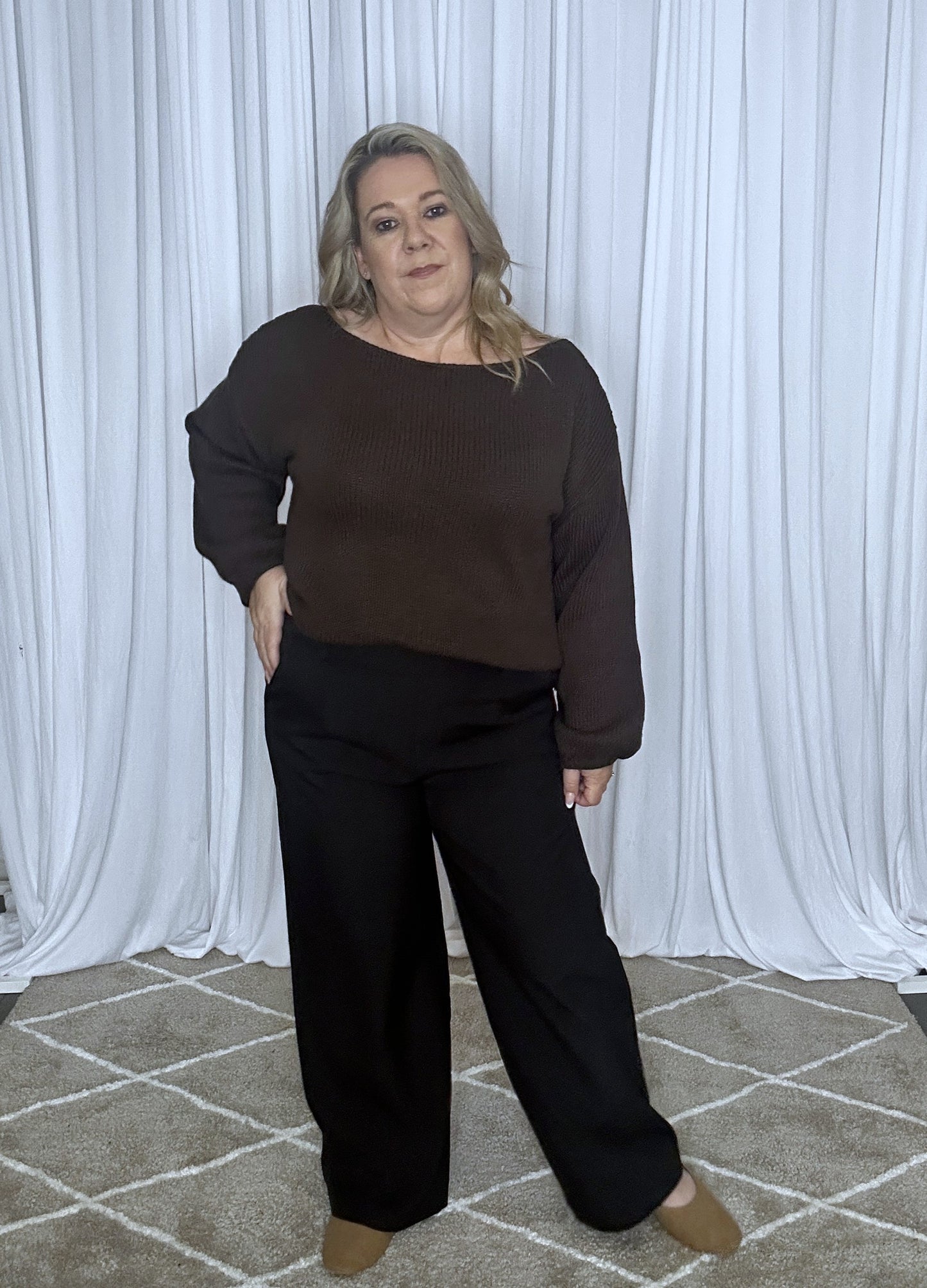 Black Everyday Trousers