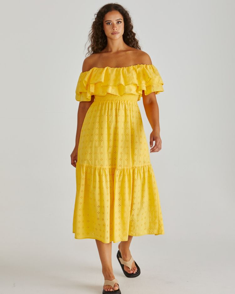 Lenny Ruffle Dress