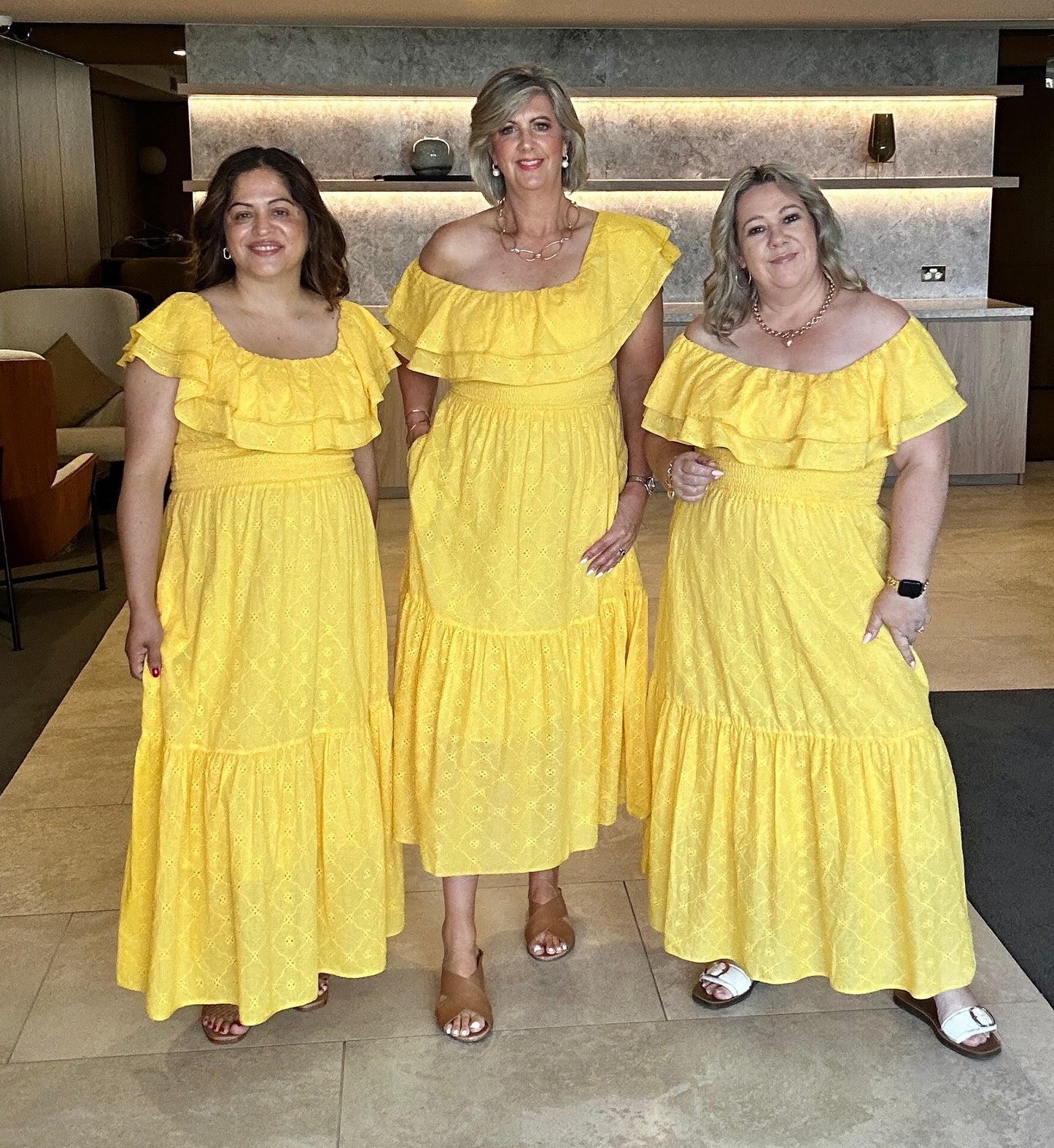 Lenny Ruffle Dress