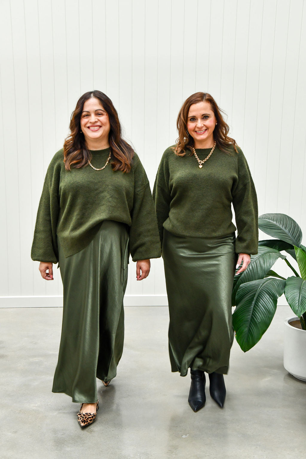 Olive A line Skirt